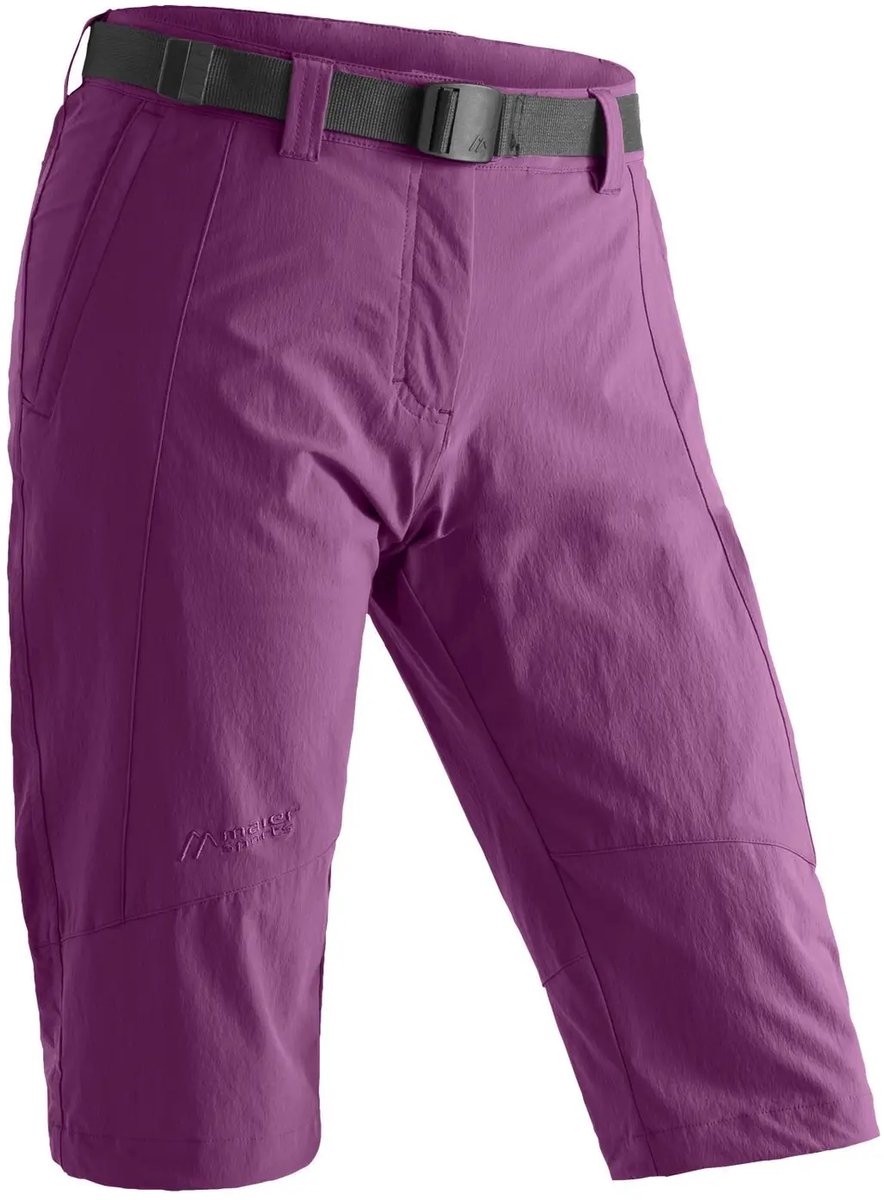 3/4-broek voor dames Maier Sports Kluane Paars
