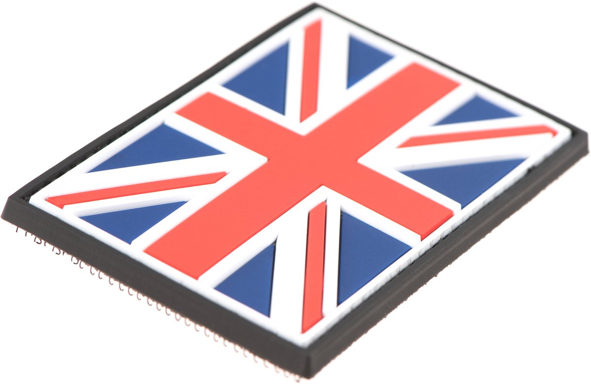Rubberen badge JTG Great Britain