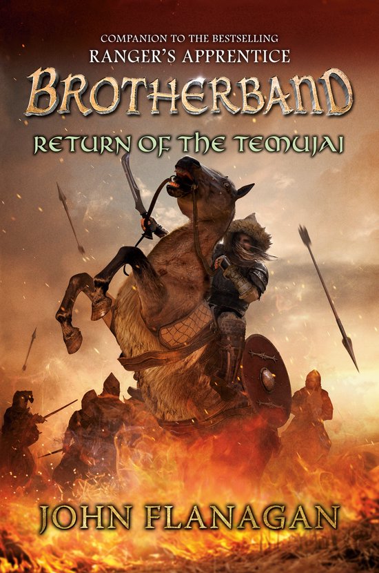 Return of the Temujai 8 Brotherband Chronicles - cover