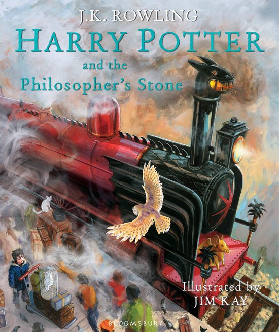 Harry Potter 1 - Harry Potter and the Philosopher's Stone | Illustrated Edition