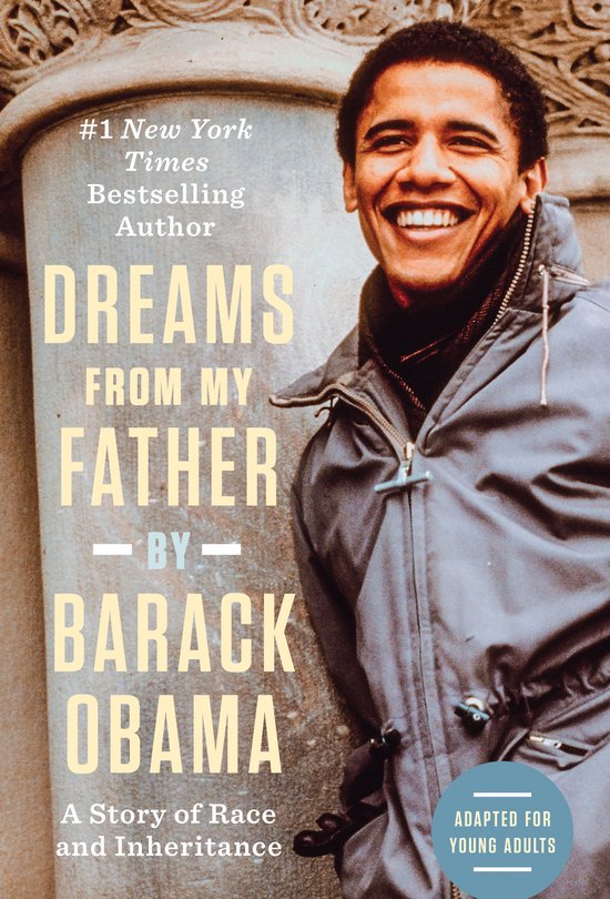 Couverture du livre 'Dreams from My Father' par Barack Obama. Auteur à succès du New York Times.
