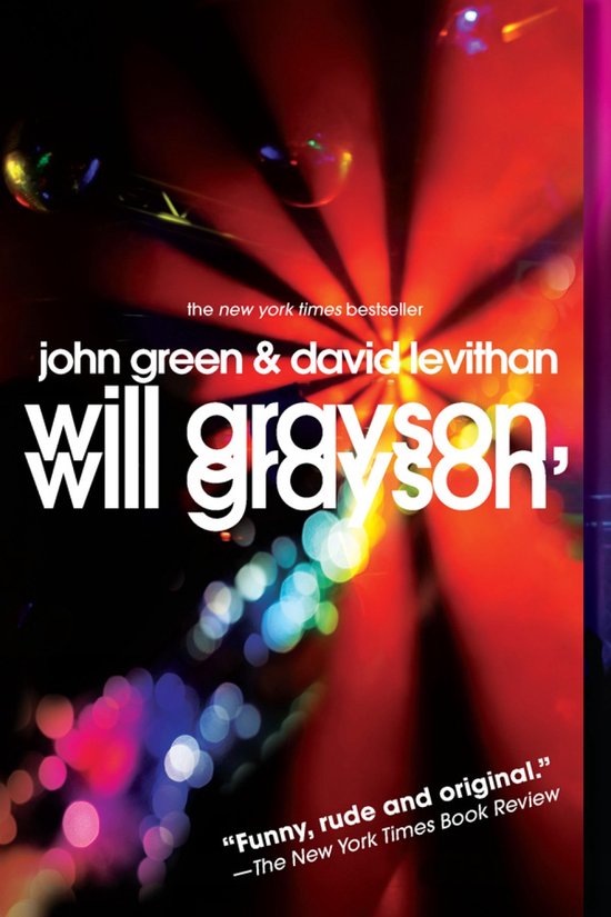 Will Grayson, Will Grayson - cover