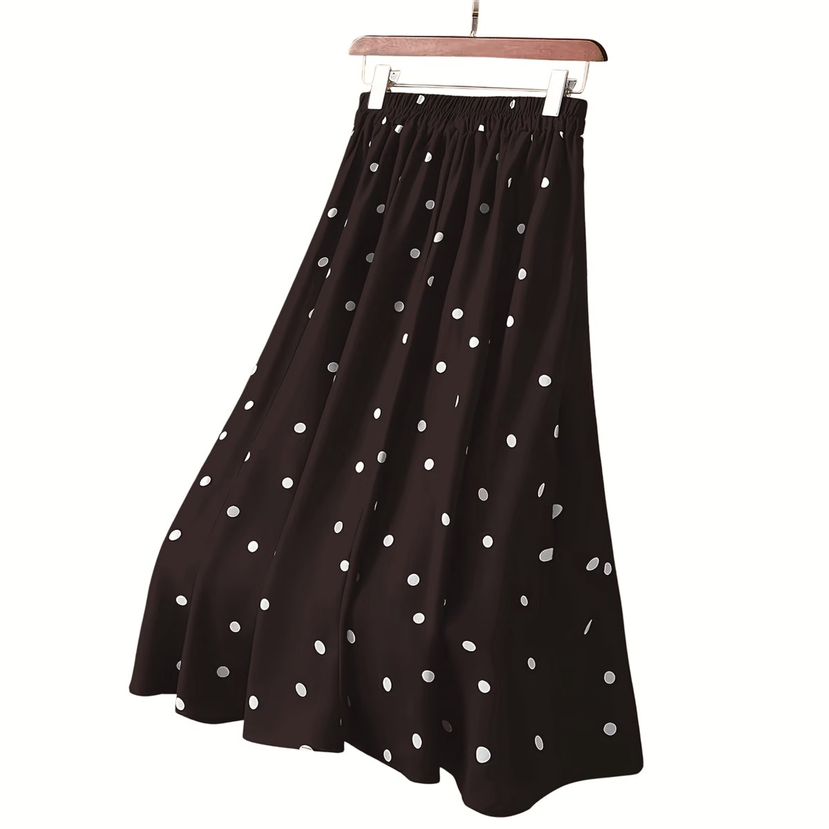Currero Broekrok Dames Skort Skirts Skirt Rok Midi Korte Broek Culotte Wandelrok Rokje Legging Koffie 3XL Bruin