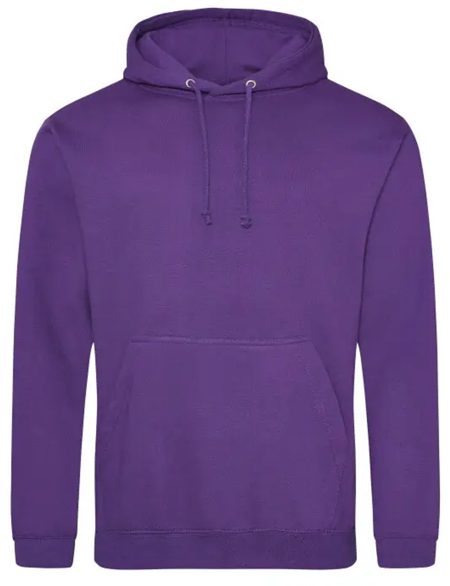 Just Hoods College Hoodie JH001 - purple - L