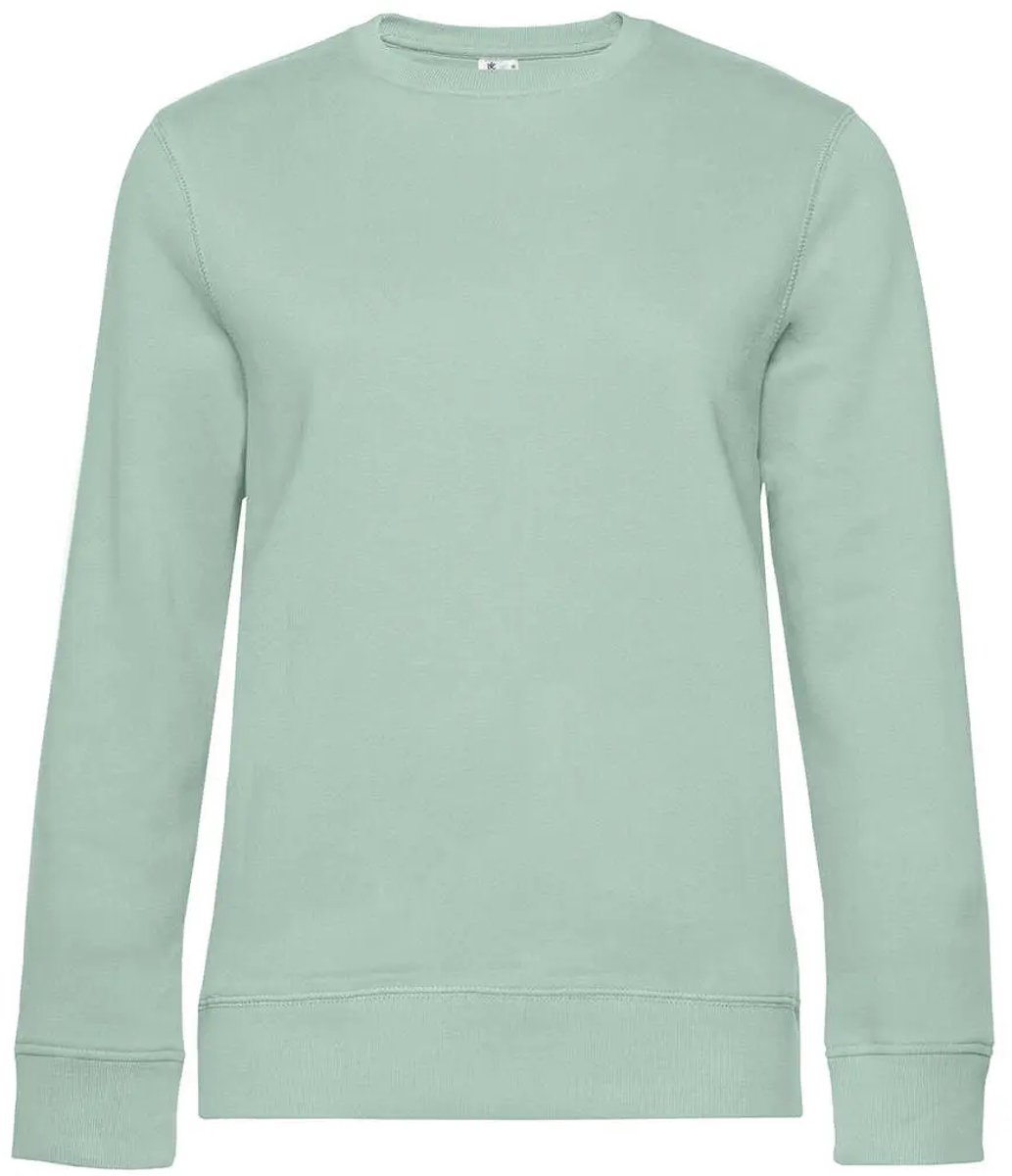 Dames sweatshirt met ronde hals B&C Queen