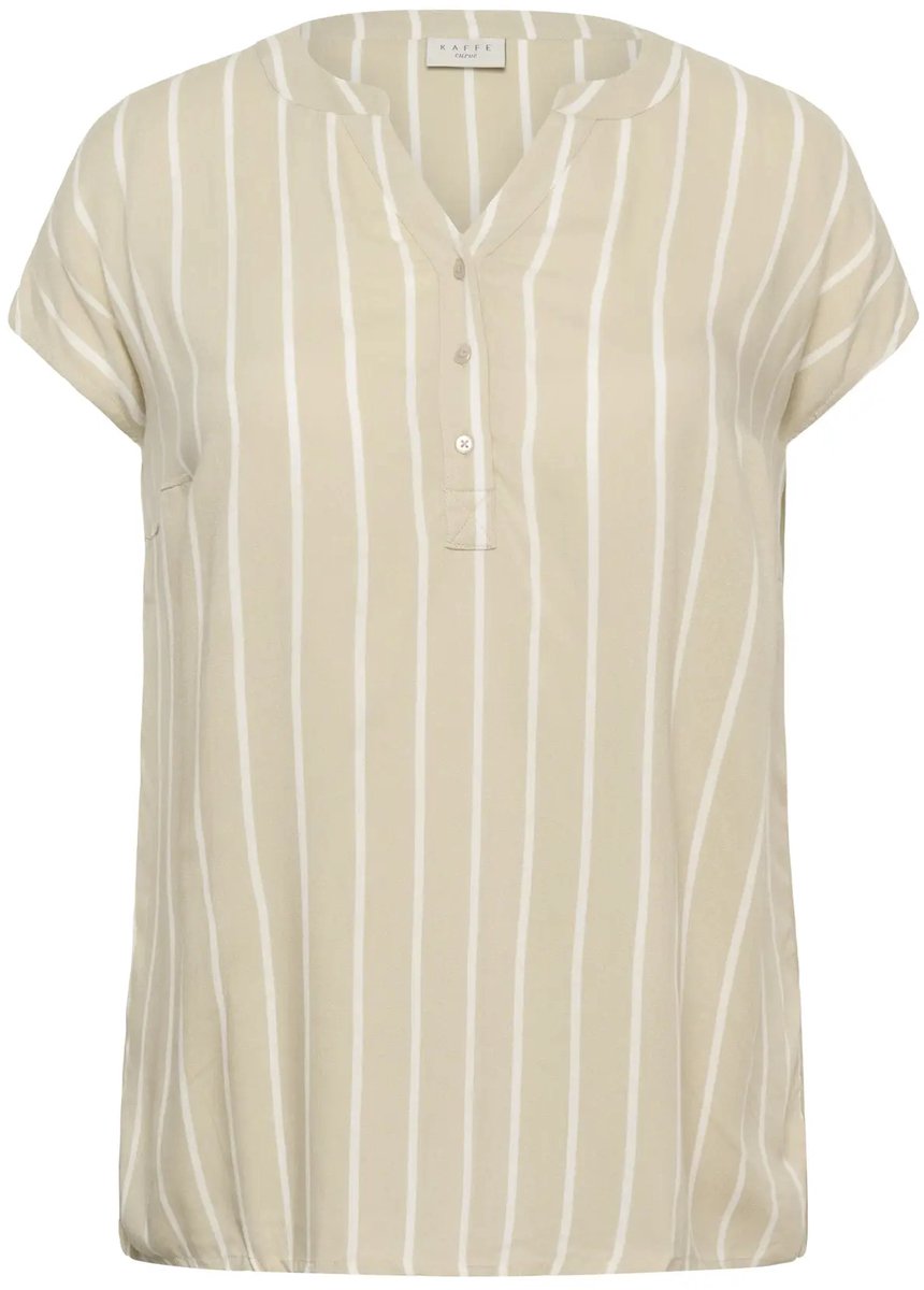 Mouwloze damesblouse KAFFE Curve Sida Wing