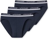 Uncover By Schiesser 3 PACK Rio Slip - Heren Onderbroek - donkerblauw