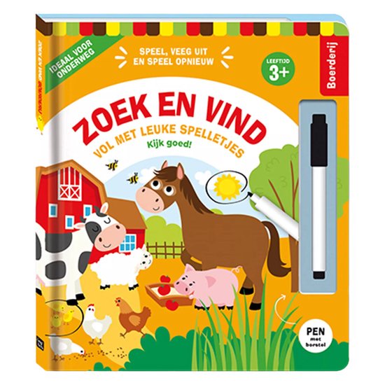 Zoek en vind - Boerderij - cover