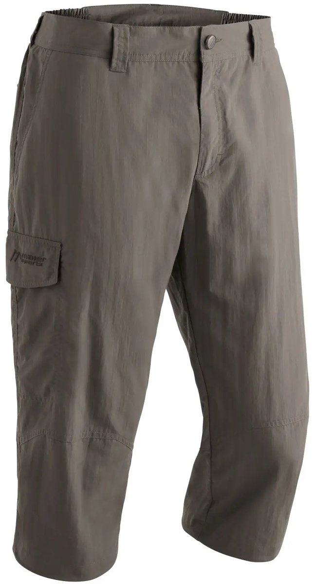 3/4 broek Maier Sports Jens Grijs