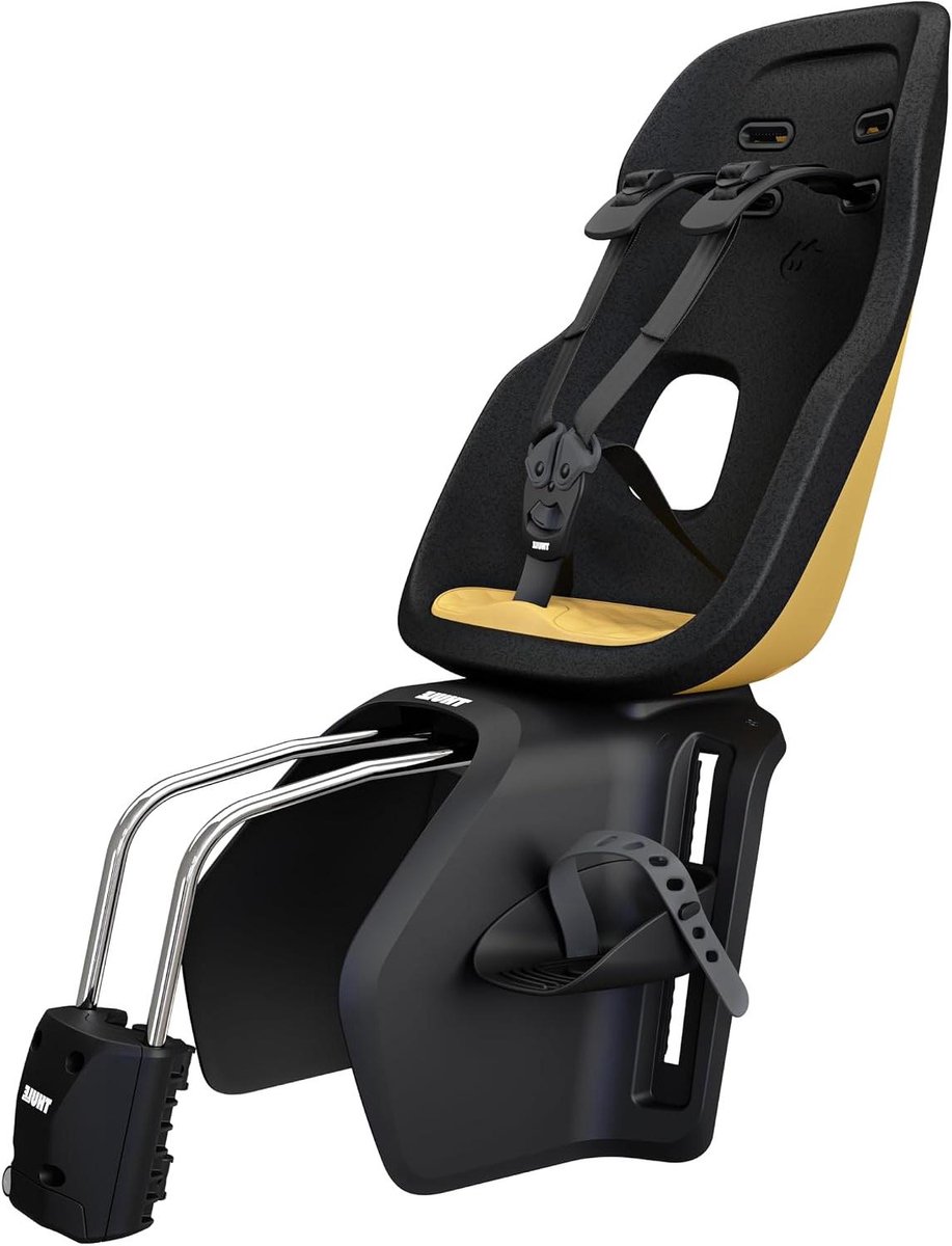 Fietszitje voor kinderen - Kinderzitje fiets - Veilig meenemen - Magnetische kinderveilige gesp - 9 mnd tot 5 jaar