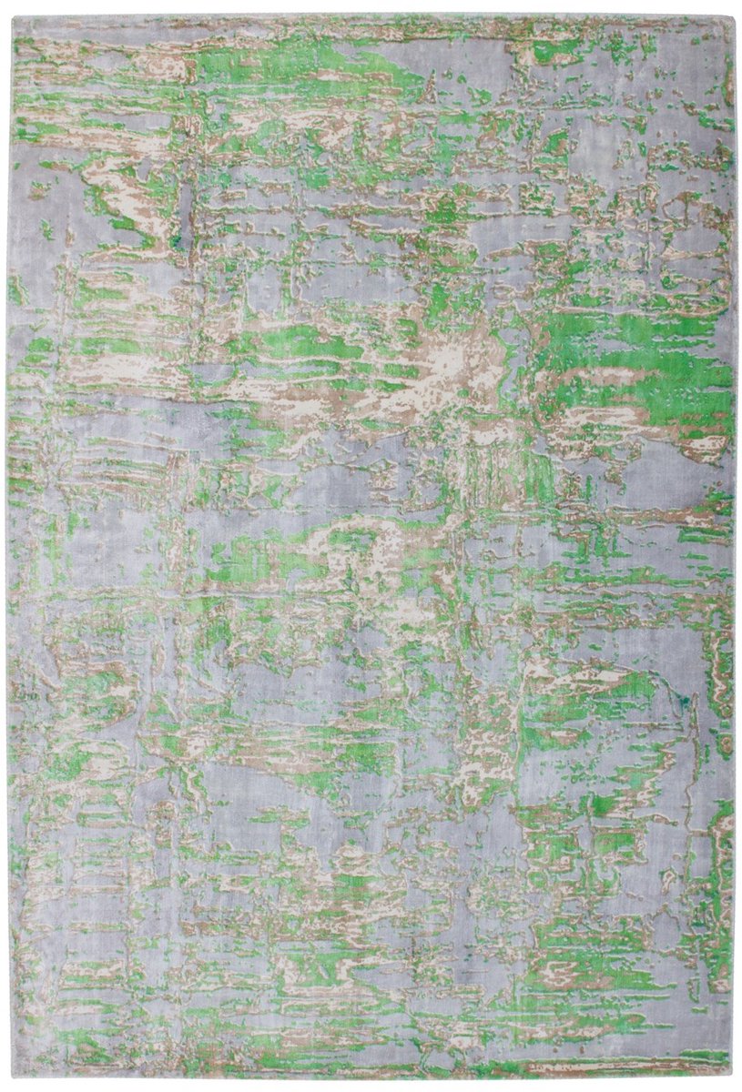 Padiro laagpolig vloerkleed 170 x 240 cm - meerkleurig - modern abstract design - geschikt voor vloerverwarming - van viscose