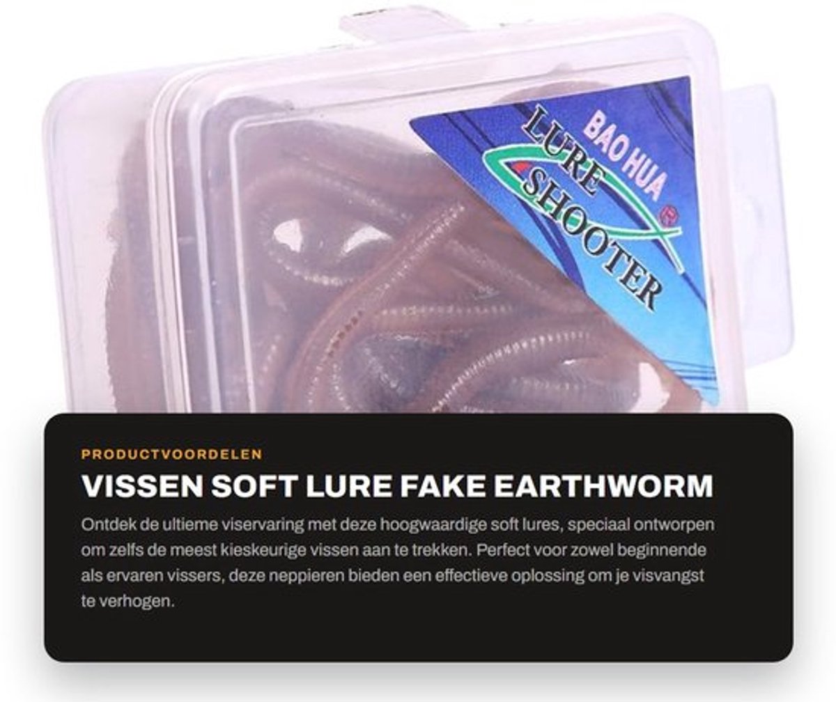 Vissen Soft Lure - 17-18 Stuks Viskas - Levensecht Aas - PVC - Drijvende Formule - Lokt Vissen Aan - Visaas