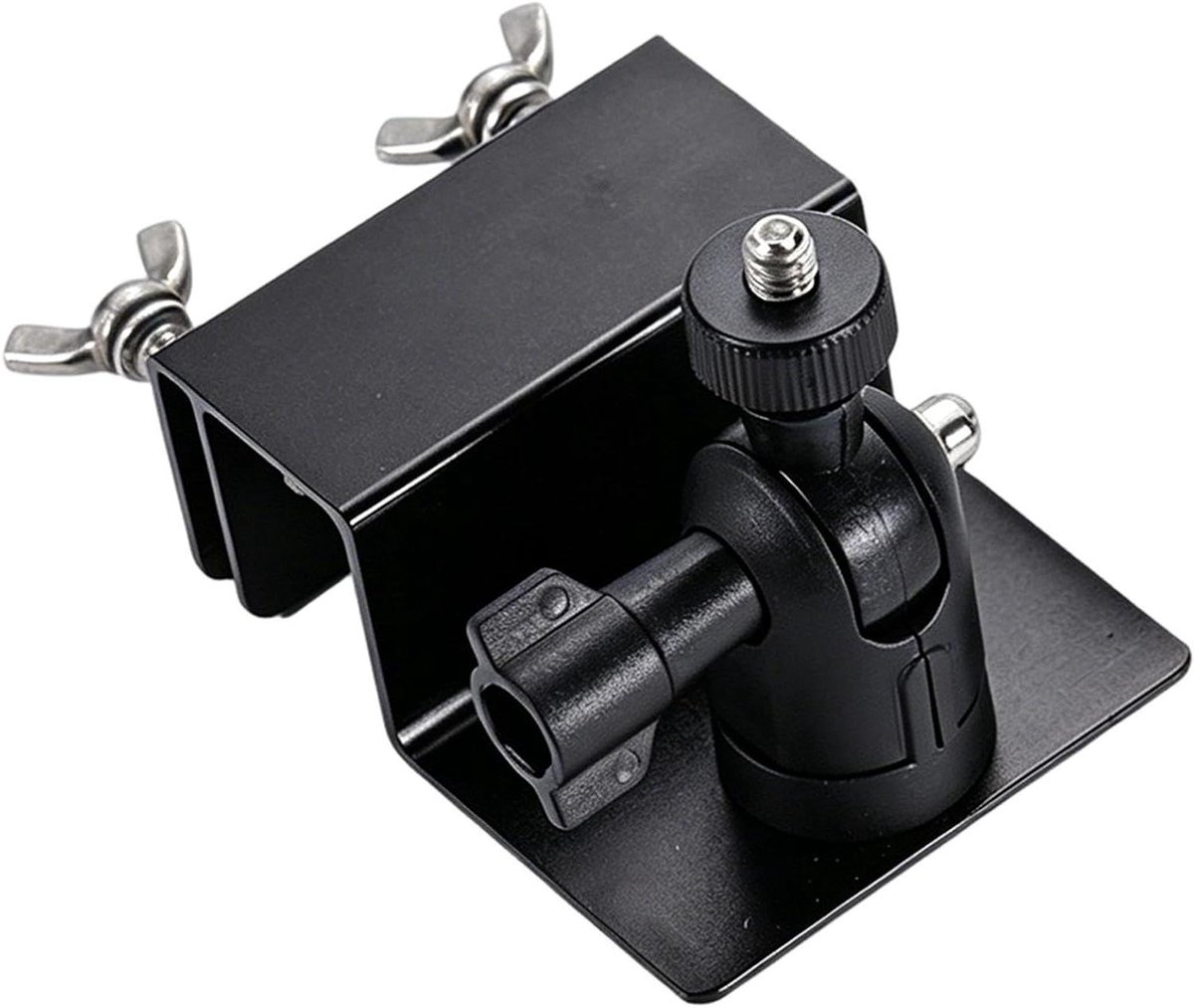 Goot Camera Mount - Bevestiging Camera - Buitenbeveiliging - Zonder Boren - 6.2x6x7.3cm - Zilver