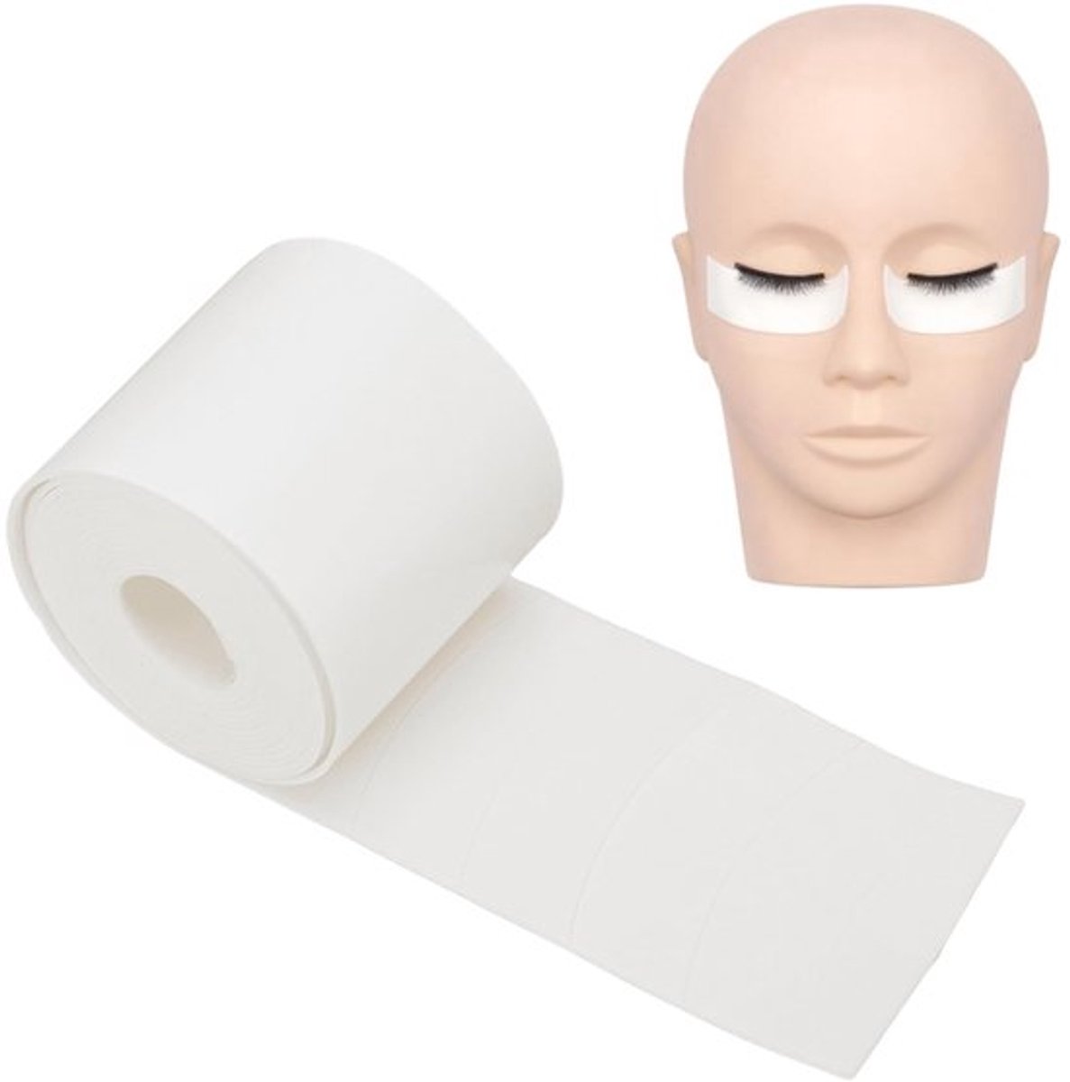 Wimperpads 110 Stuks - Schuimrubberen Oogkussentjes - Comfortabel - Eenvoudige Bediening - Geschikt voor Wimperverlenging - Zacht en Huidvriendelijk