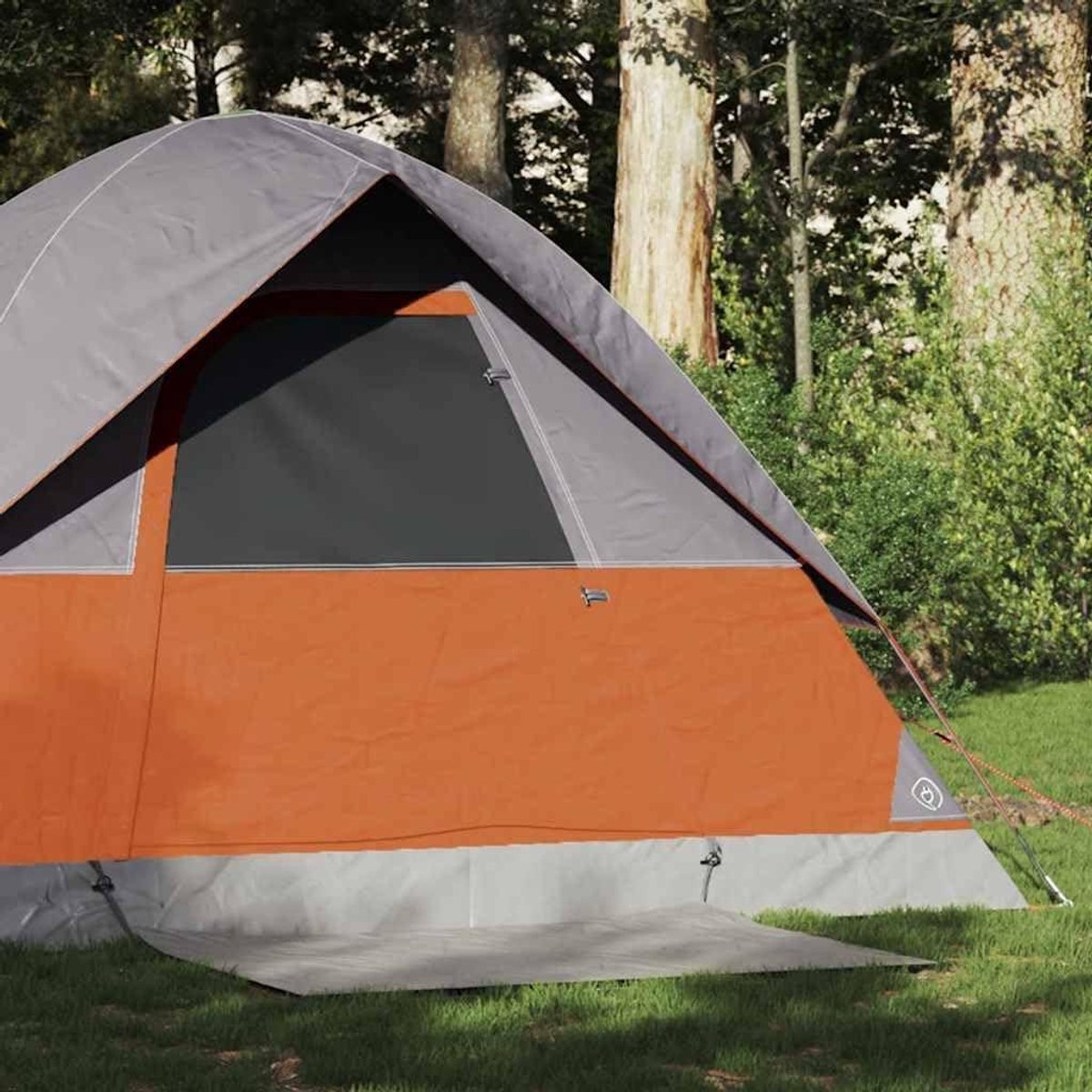 Koepel Campingtent - Kampeertent Outdoor - Outdoor Avonturen - Eenvoudige Montage - 2-Persoons - Oranje