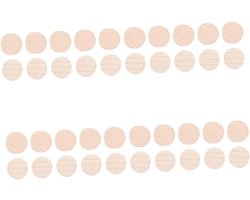 Zoogcompressen Borstpads - Borstvoeding - Wasbaar en Zacht - 40 - Diverse Kleuren - 40 stuks
