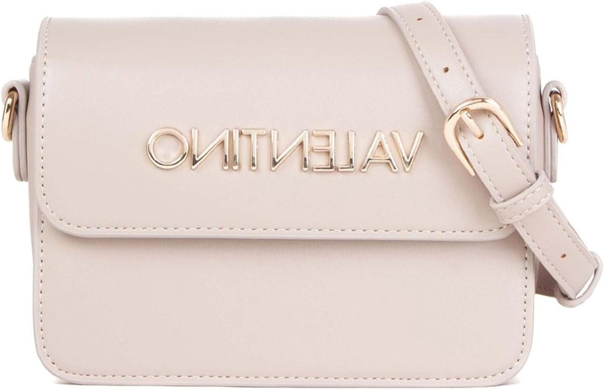 Schoudertas - Crossbody tas - Dagelijks gebruik - Verstelbare schouderband - 18.5 x 15 x 7 cm - Beige
