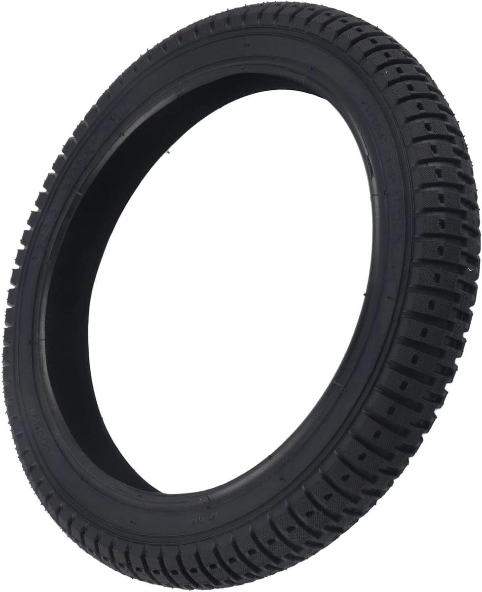 Fietsband Buitenband - Kinderfiets Rubber - Comfortabel Fietsen - Hoge Sterkte Structuur - 14 x 2.125 Inch - Zwart