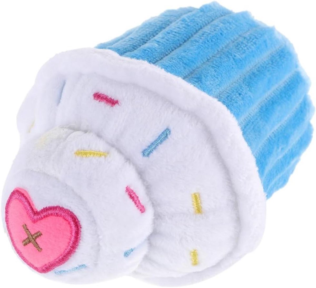 Hondenspeelgoed IJsje - Kauwspeeltje Knuffel - Interactief Spelen - Zachte Pluche Materiaal - 11 cm Lengte - Blauw
