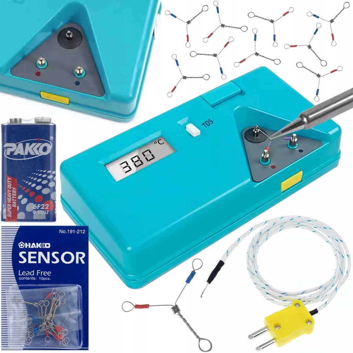 Rosfix Thermometer HB-191 A - Precisie Temperatuurmeter met K-Thermokoppel