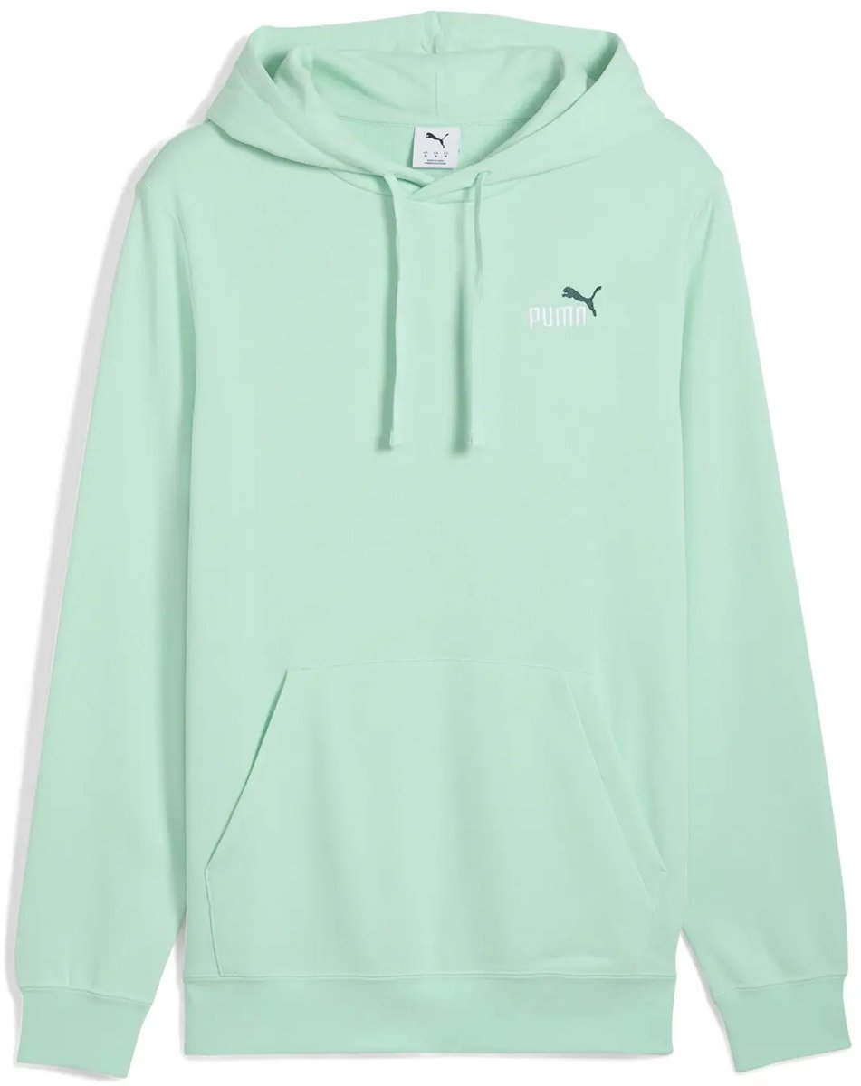Hoodie Puma Logo N° 1 Essentials Groen