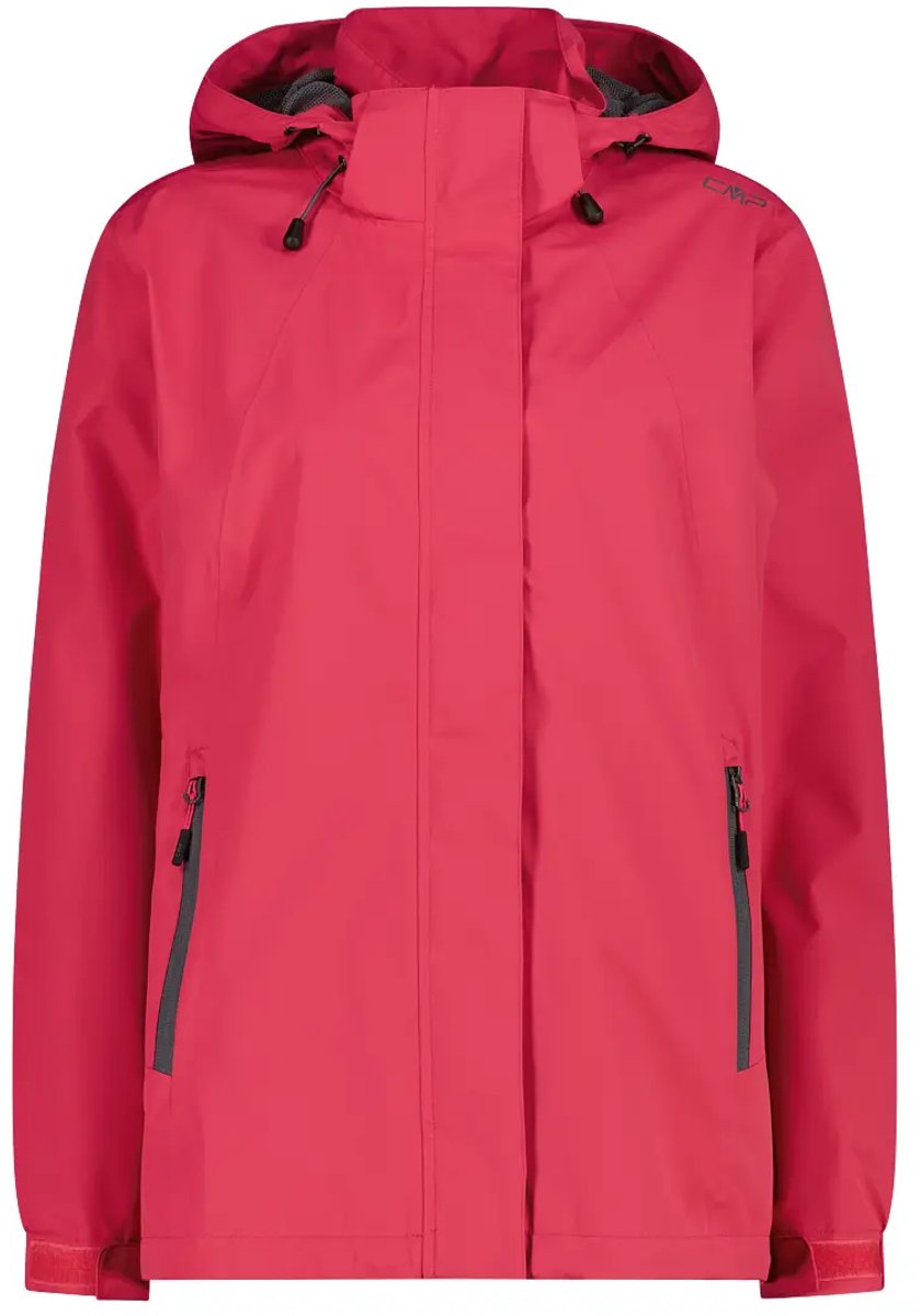 Waterdichte jas met afneembare capuchon voor vrouwen CMP Roze
