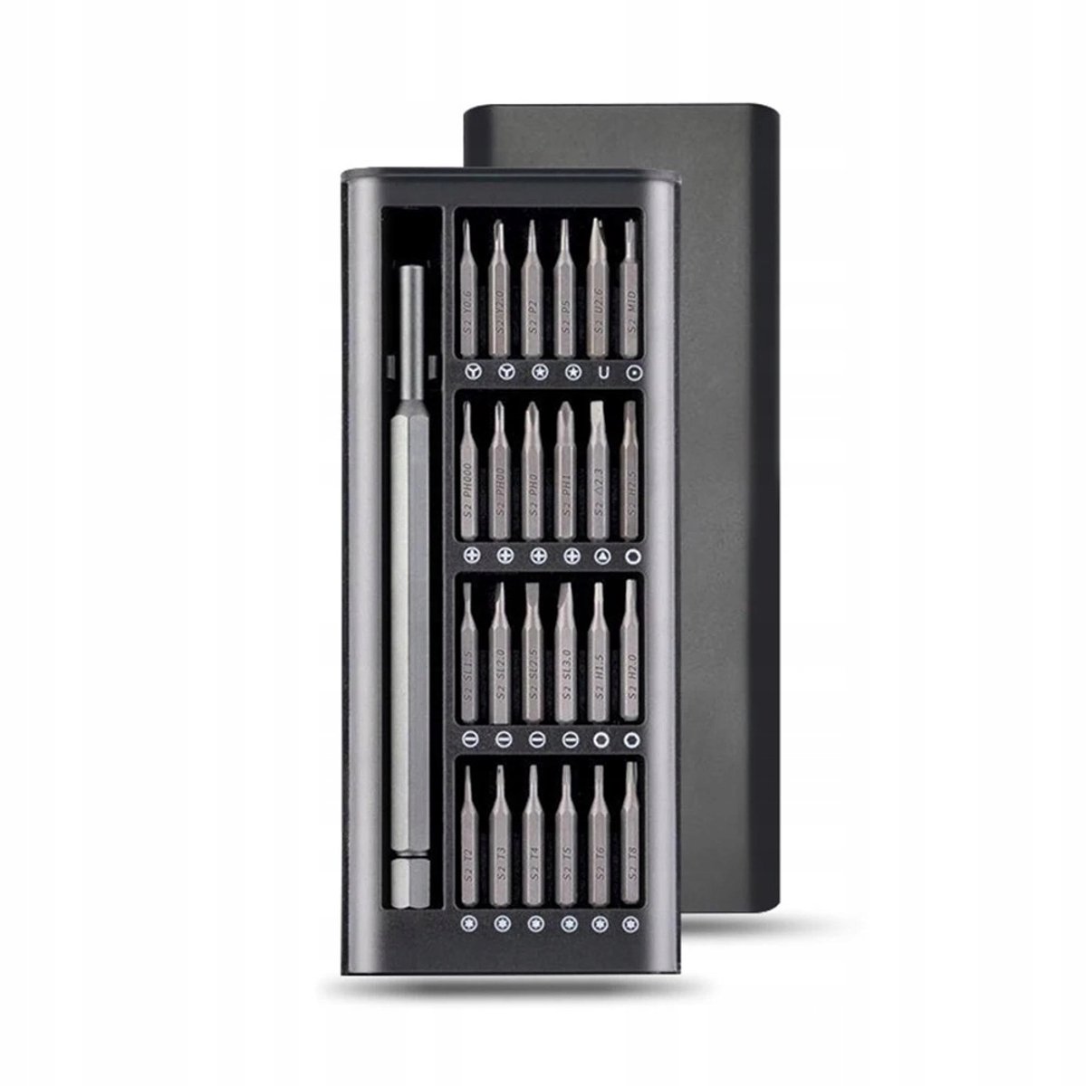 Rosfix Precisie Schroevendraaierset 25-delig - Magnetische CR-V Bits - 24 Bits, Etui 157x67x17mm