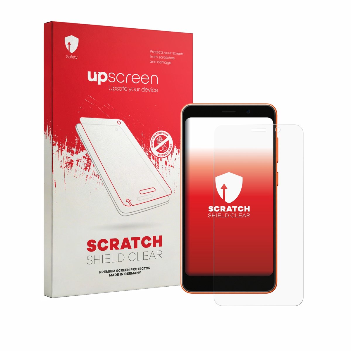 upscreen - Screenprotector voor Ulefone Note 22 - Folie Beschermfolie transparant