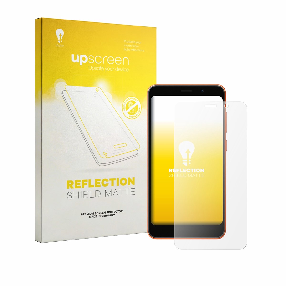 upscreen - Screenprotector voor Ulefone Note 22 - Folie Beschermfolie anti glare matte
