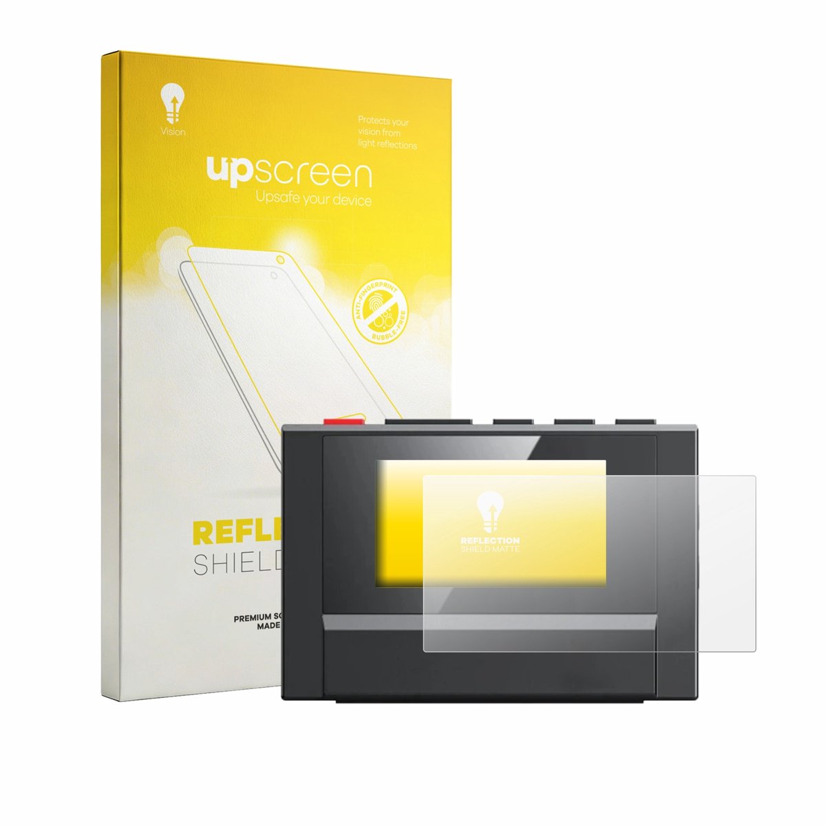 upscreen - Screenprotector voor FiiO SnowSky Echo Mini - Folie Beschermfolie anti glare matte