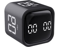 Gravity Cube Timer - Keukentimer Tijdklok - Koken en Werken - Dubbele Timing Modus