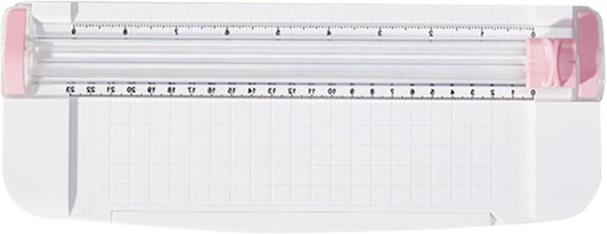 Papier Trimmer - Papier Snijmachine - Hobby Papier Snijden - Mini Desktop Model - A5 Formaat - Wit