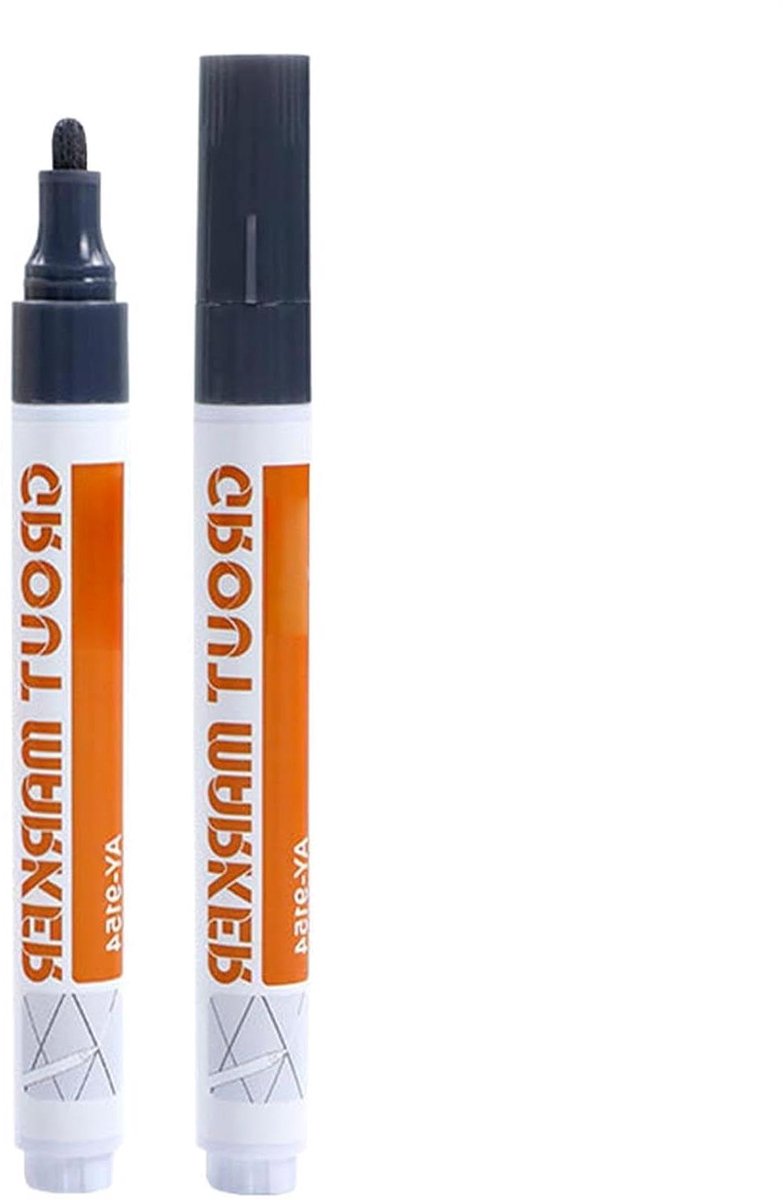 Voegpen Kit Reparatie - Voegenstift Tegelmarker - Tegels Opfrissen - Waterdichte Schimmelpreventie - 14 cm - Blauw