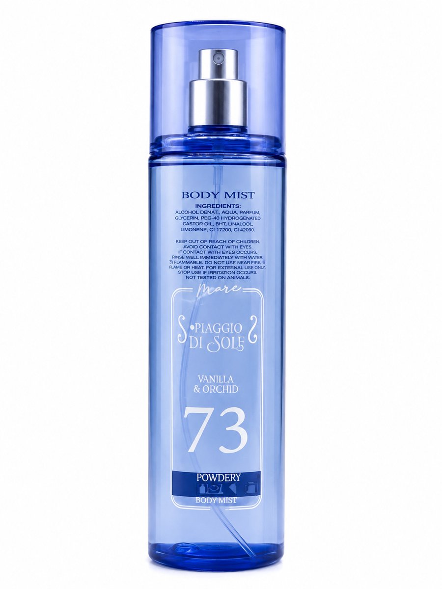 DLM - RAGGIO DI SOLE - VANILLA & ORCHID nr73 - Bodymist 250ml
