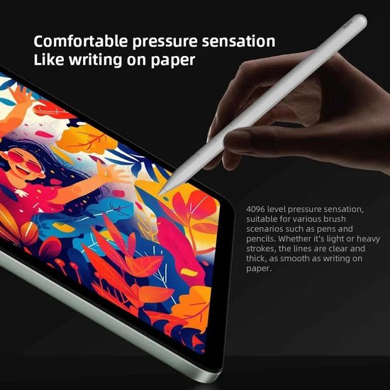Cherrys Finds - Xiaomi Redmi Smart Pen - voor Redmi pad pro/Redmi pad 2/Redmi pad 2 pro - Elektrische Pen - Pen Voor Ipad - Pen voor Tablet - Wit — afbeelding 2