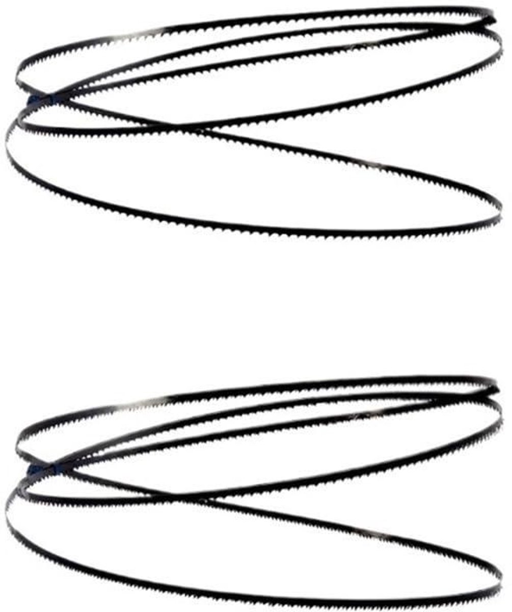 Lintzaagbladen - Zaagbladen Bandzaagbladen - Houtbewerking Zagen - Precisiegeslepen Tanden - 1400 mm x 45 mm - Zwart