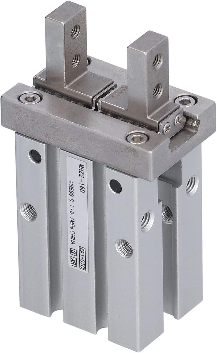 Pneumatische Cilinder MHz2-16D voor Industriële Assemblage, Hard Geoxideerd Blok, Hoge Sterkte en Nauwkeurigheid