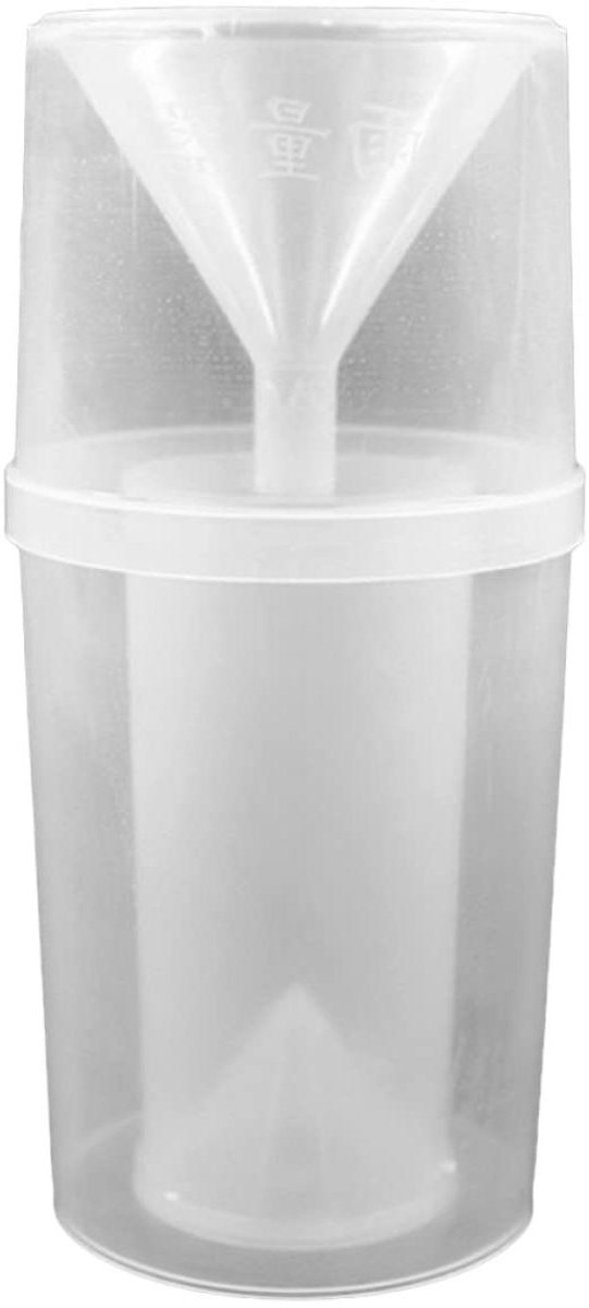 Regenmeter Set - Meetbeker Tuin - Neerslag Meten - Hoge Precisie Schaal - 35 ml - Wit