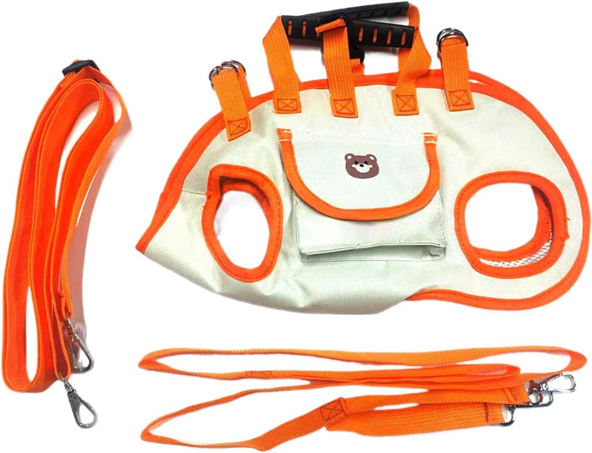 Hondenrugzak - Draagtas Huisdier - Outdoor Avonturen - Lichaamsvriendelijk Steunframe - 4-8 kg - Oranje