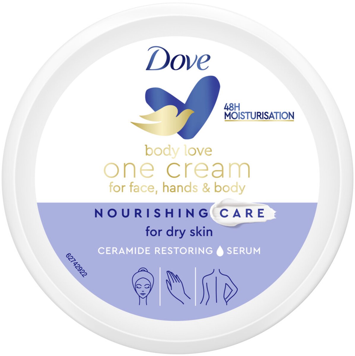 Dove Hydraterende Bodycrème One Cream Rich - 250 ml