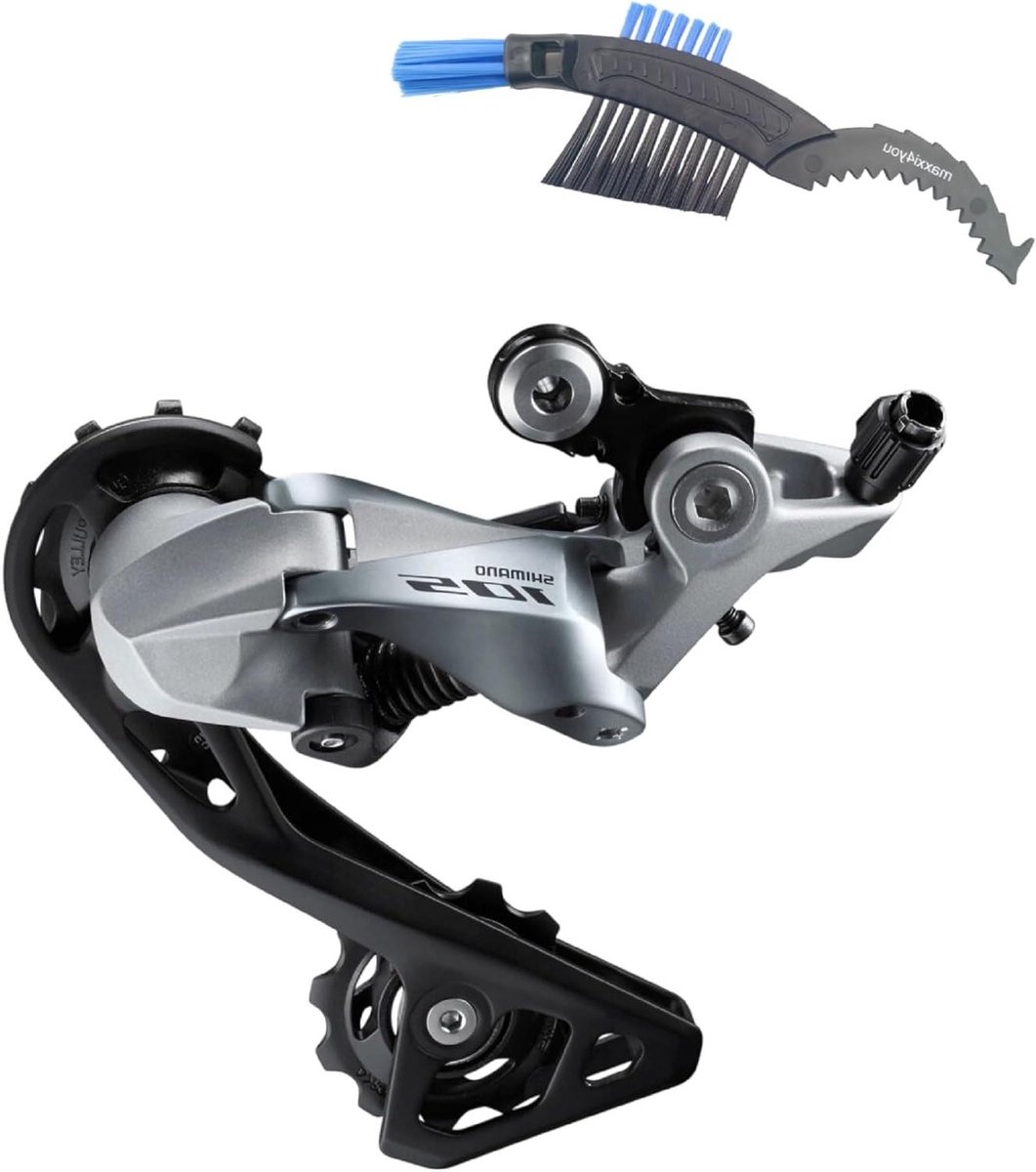 Fiets Derailleur - Schakelmechanisme Racefiets - Fietsen Onderhoud - 11-Speed Middellange Kooi - GS - Zilver
