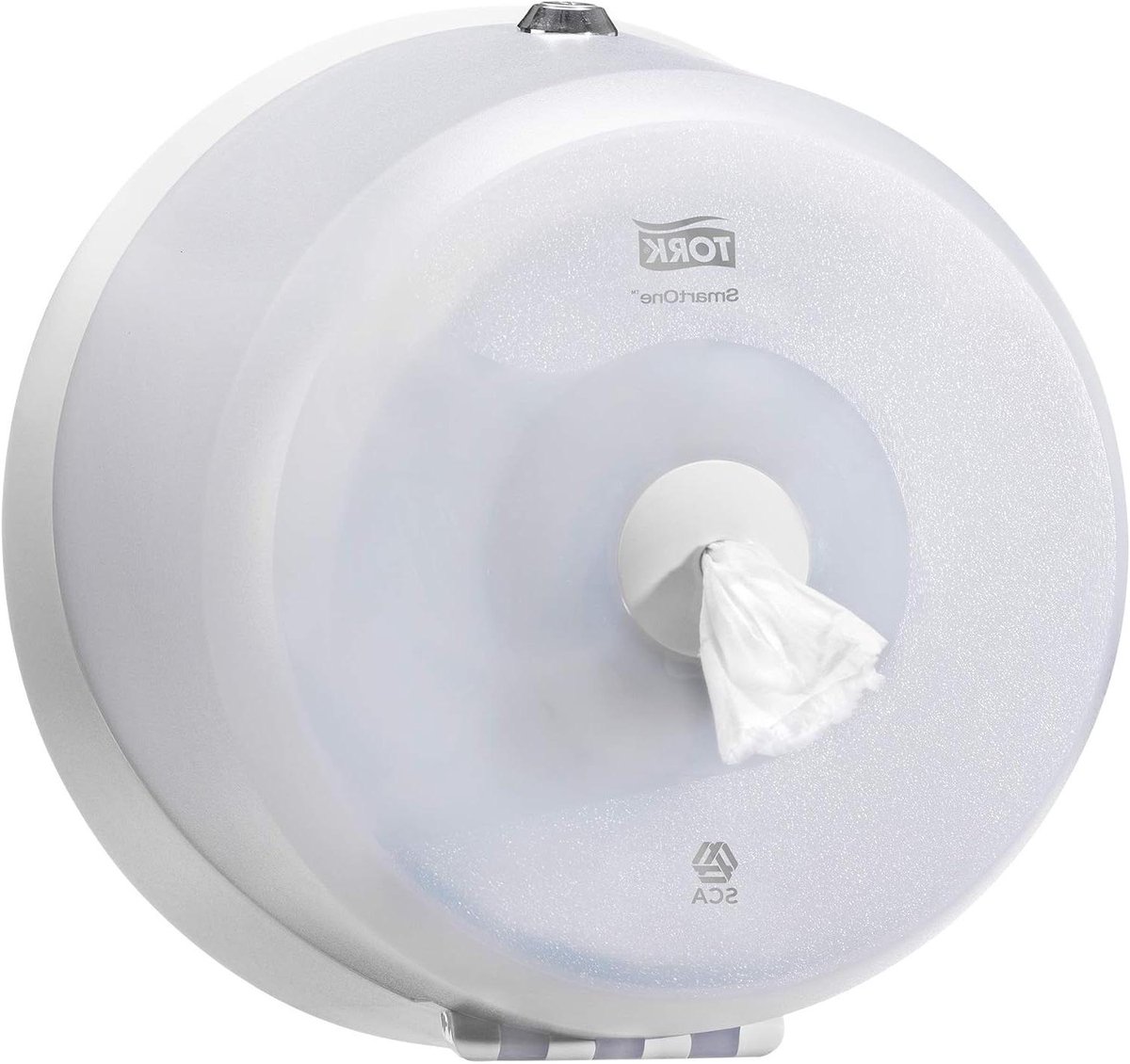 Toiletpapier Dispenser - Papier Dispenser - Hygiënisch Papier Gebruik - Bladverdeling - Mini - Wit