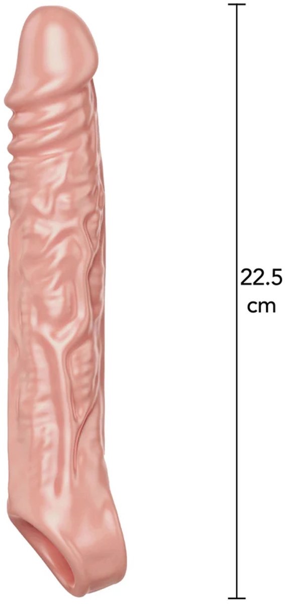 Sensationsdeluxe - Penis Sleeve 22.5 cm - Penis Verlenger