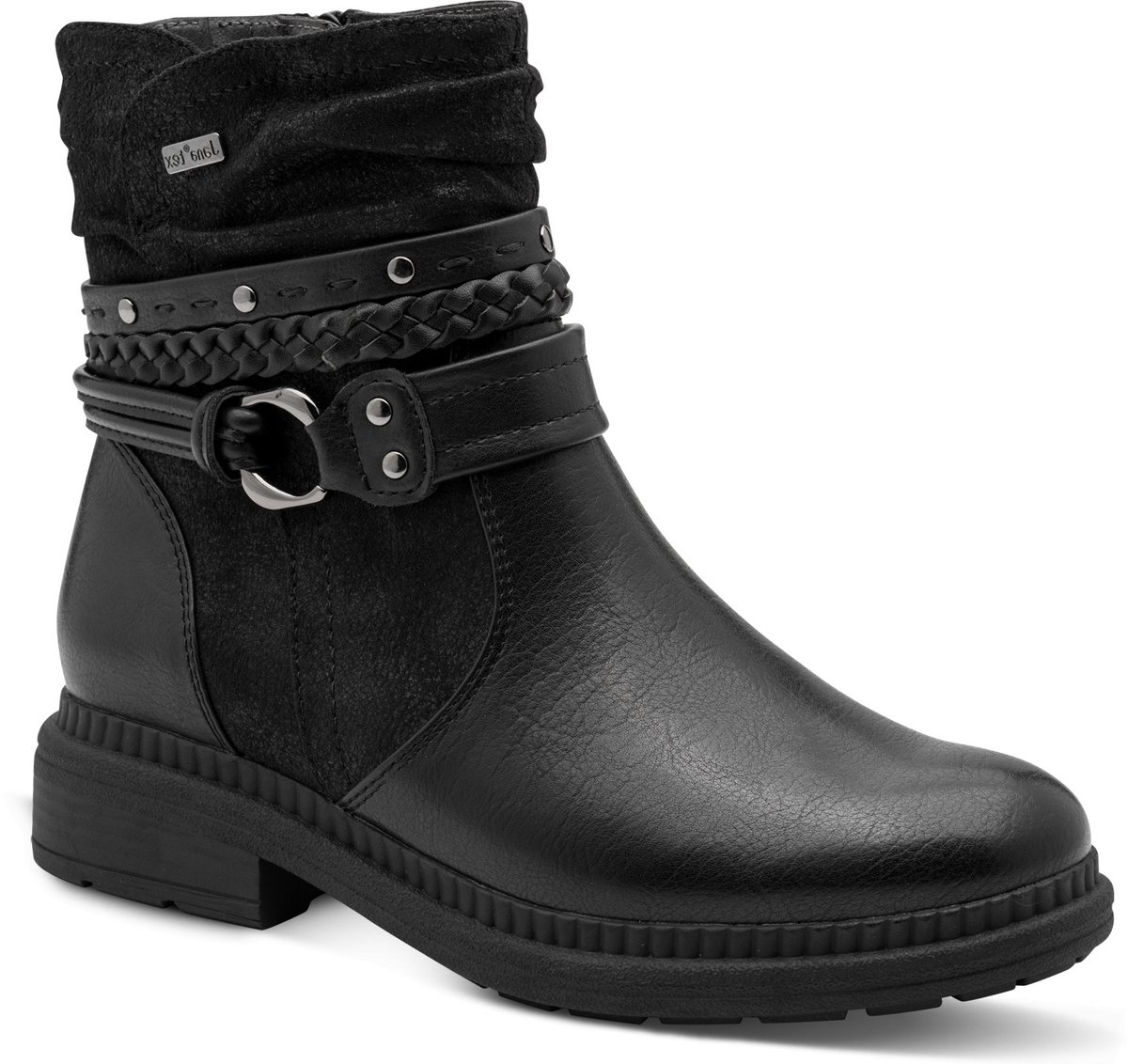 Jana Dames Enkellaarsje 8-25464-43 001 H-breedte Maat: 41 EU