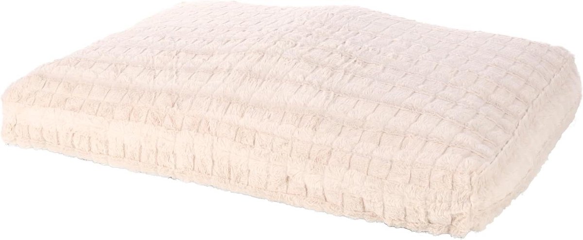 Honden Kussen - Huisdier Mand - Rusten en Slapen - Antislip Onderkant - 100x70x12cm - Beige