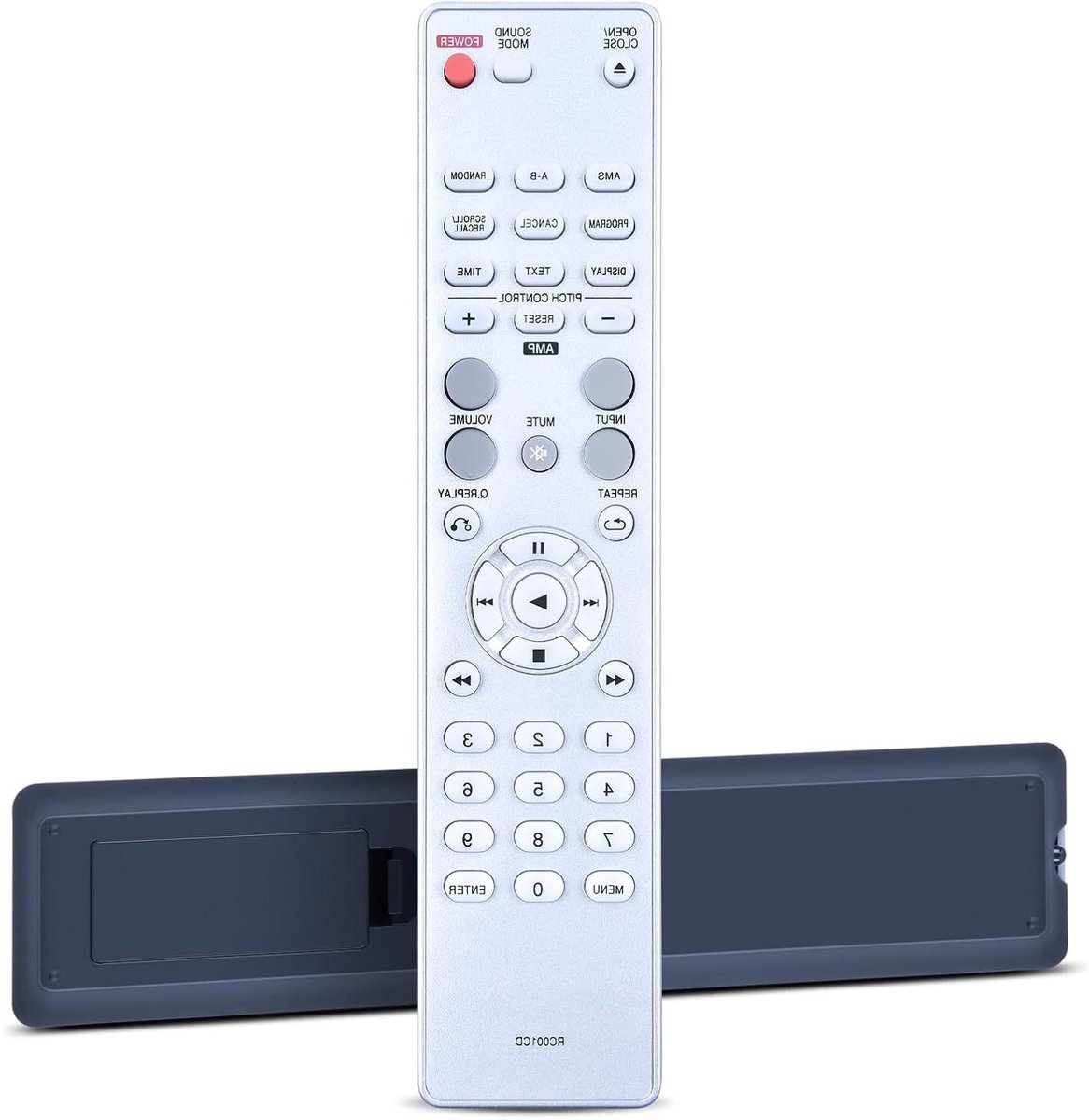 Vervangende Afstandsbediening - Universele Bediening - Muziek Bedienen - Direct Klaar Voor Gebruik - 23 cm - Zwart