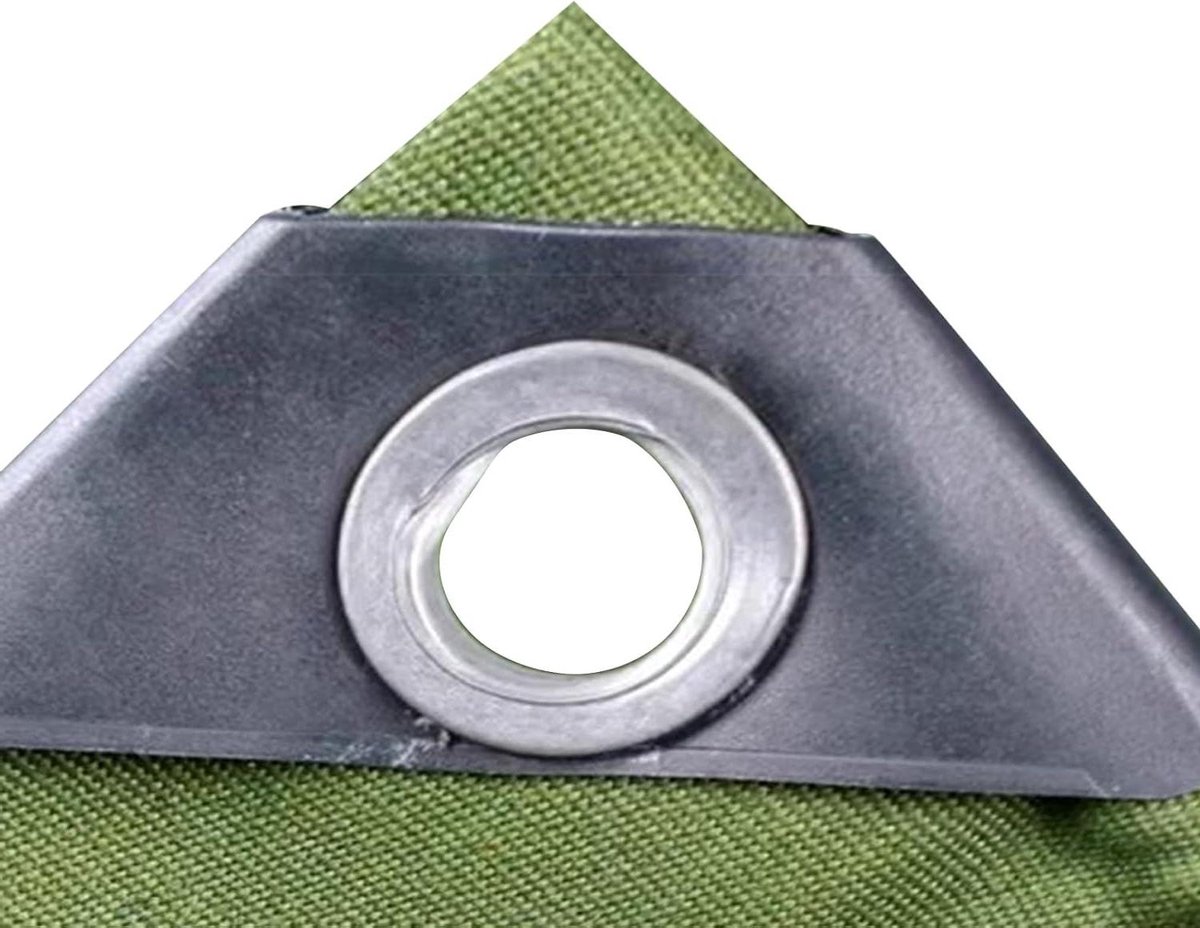 Dekzeil Heavy Duty - Afdekzeil Waterdicht - Buiten Beschermen - Scheur- en Slijtvast - 4 x 5 m - Groen