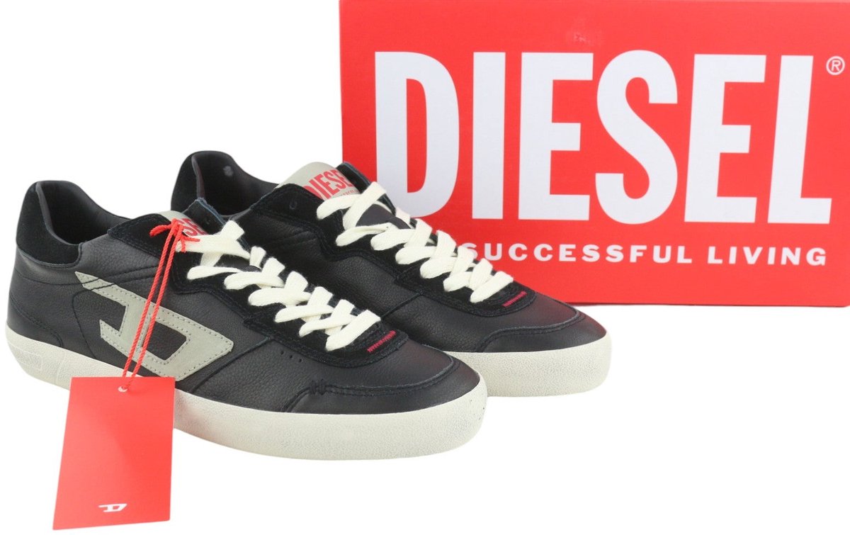 Sneakers S-leroji laag 46 Zwart
