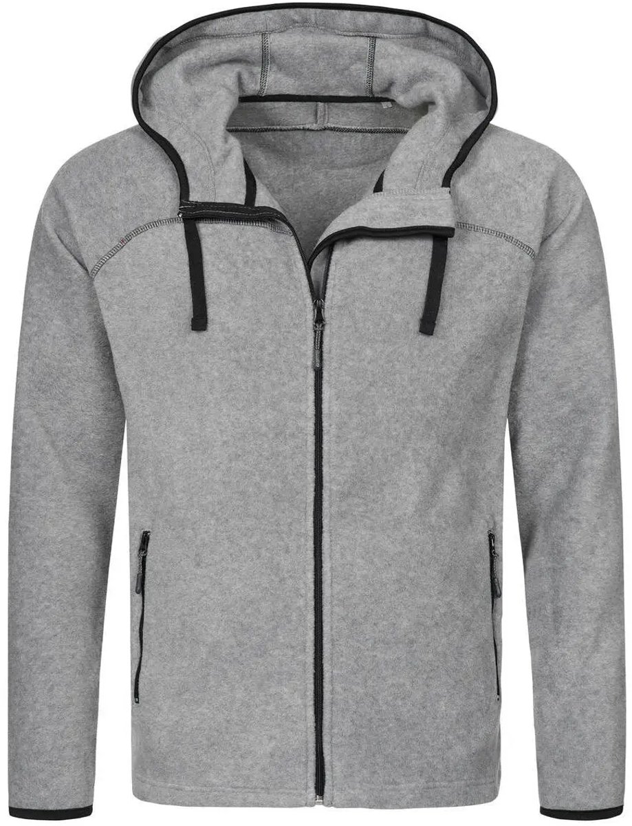 Stedman Power Fleece Jacket S5040 Heather Grijs