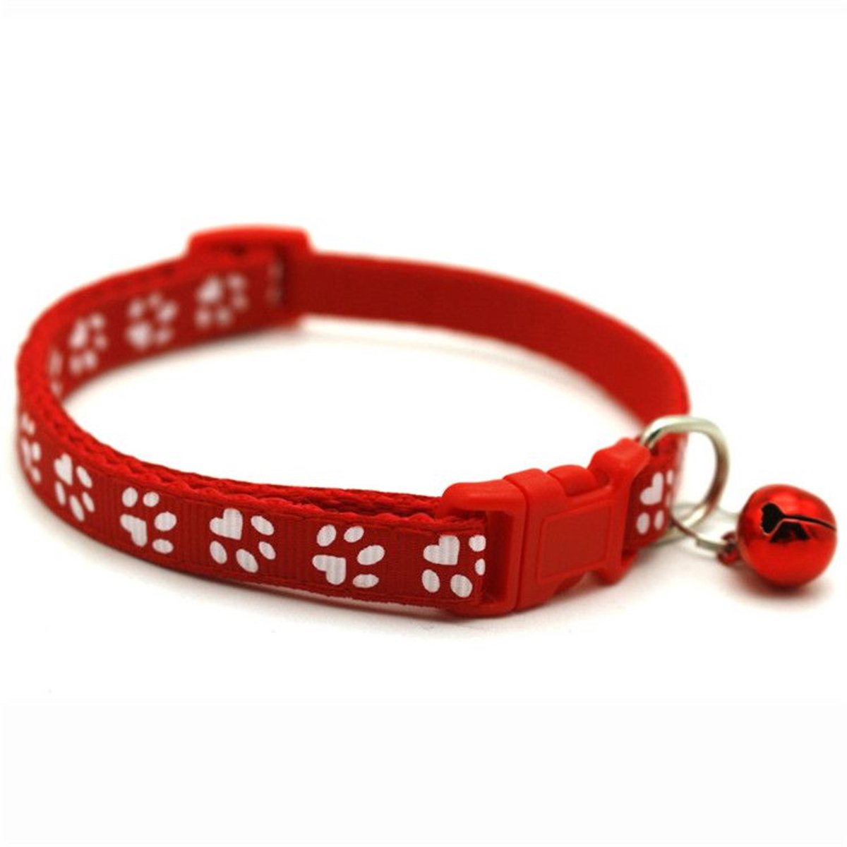 Hondenhalsband Paw 1x19-32cm, Rood